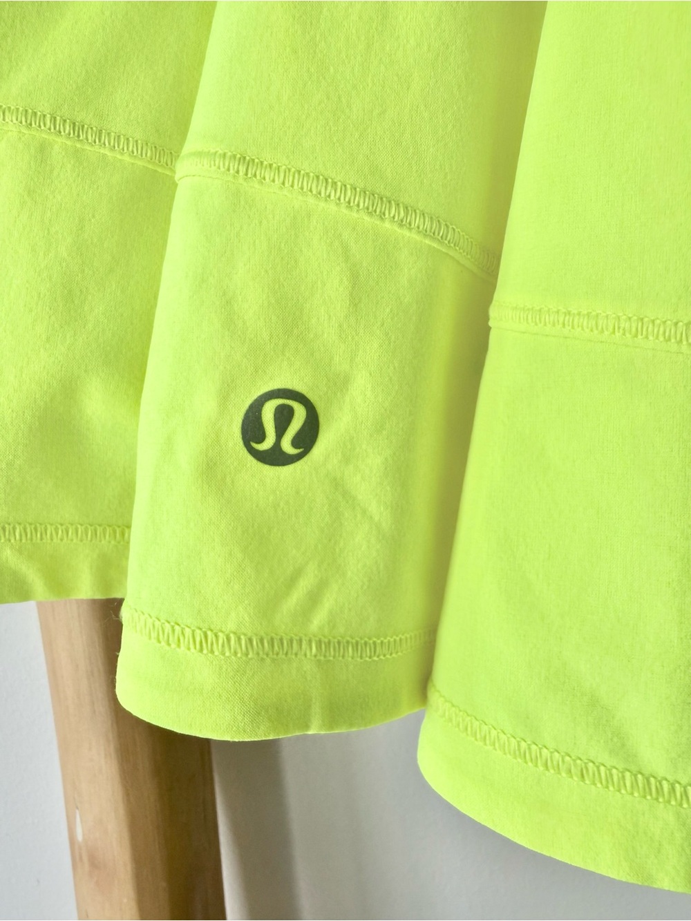 Lululemon Pace Rival Mid-Rise Skirt Bike Pickleball Skort Highlight Yellow 8 - Picture 11 of 14